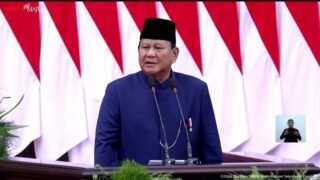 Pidato Perdana Presiden Prabowo : Berantas Korupsi dan Tuntaskan Kemiskinan