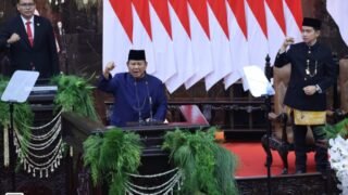 Pidato Perdana Presiden Prabowo Ingatkan Pengorbanan Rakyat Beri Makan Pejuang Rebut Kemerdekaan